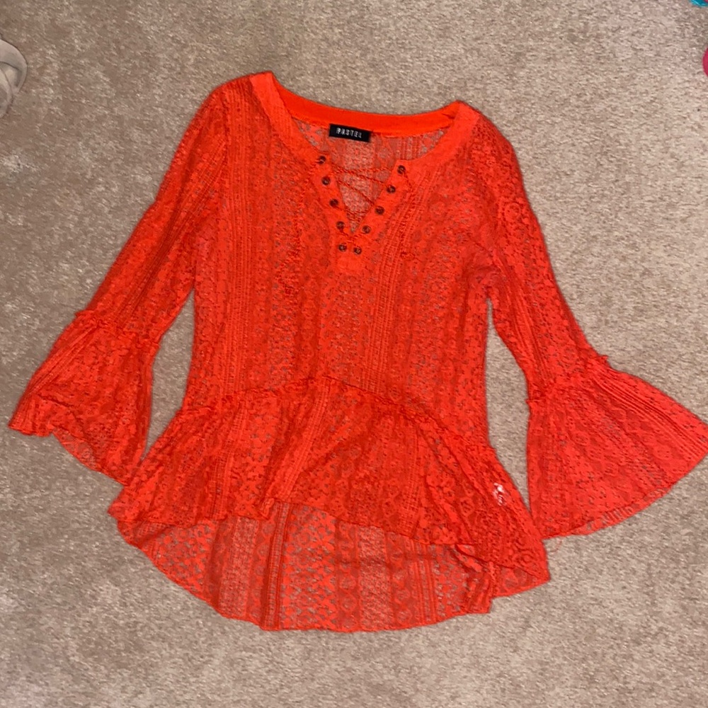 Boutique lace top